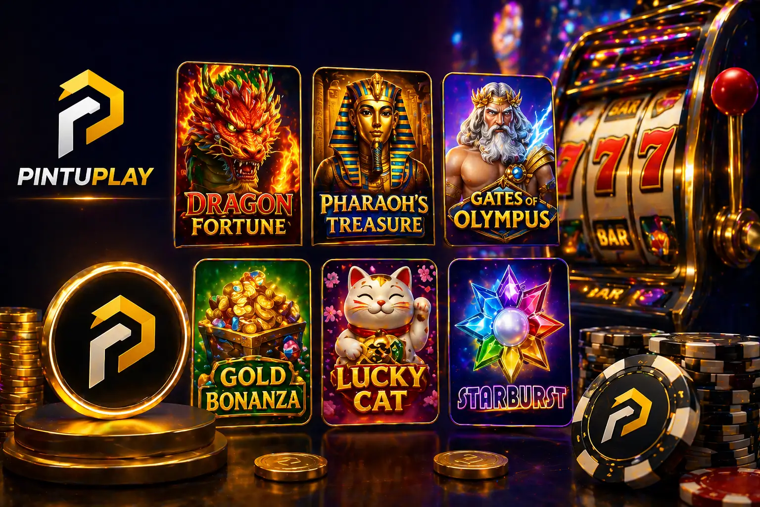 Popular online slot games available on Pintuplay